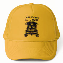 carlsson-auto-body_ crest hats by griffingear carlsson-auto-body_ crest hats