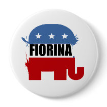 CARLY FIORINA CAMPAIGN GEAR buttons