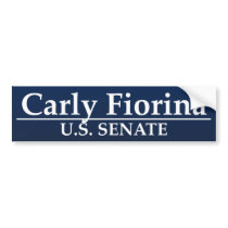 Carly Fiorina U.S. Senate Bumper Stickers