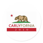 CARLYFORNIA stickers