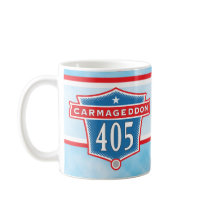 Carmageddon 405 Freeway Los Angeles Mug