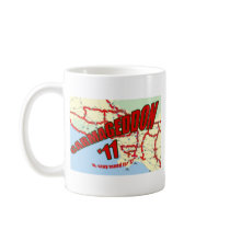 CARMAGEDDON 405 Gridlock in Los Angeles Get it now Coffee Mug