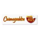 Carmageddon Bumper Sticker