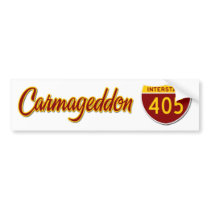Carmageddon Bumper Sticker