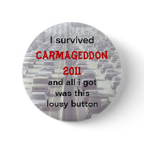 Carmageddon Pinback Buttons