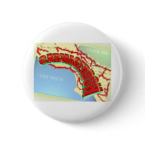 Carmageddon Will Los Angeles Freeways be the same? Pinback Buttons