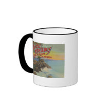 Carmel, Monterey, & Pacific Grove, CA - Welcomes Mug