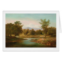 Carmel River Scene (0236A) Greeting Card