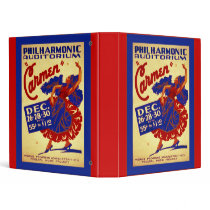 Carmen 3 Ring Binders