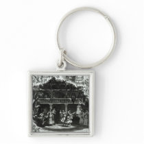 Carmen in the Lilas Pastia tavern Key Chains
