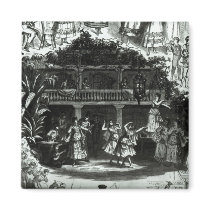 Carmen in the Lilas Pastia tavern Fridge Magnets