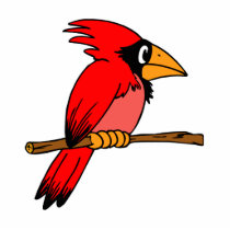Carmichael Cardinal photo sculptures by BisforBirds Carmichael Cardinal photo sculptures