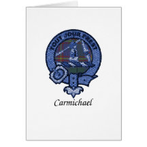 Carmichael Clan Crest Cards