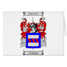 Carmichael Coat of Arms Cards