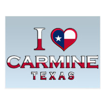 Carmín, Tejas Postal