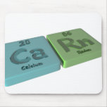 Carn as Ca Calcium and Rn Radon Mousepad