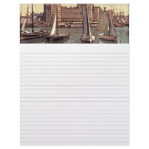 Carnarvon Castle Vintage Photo letterhead by USGolfer Carnarvon Castle Vintage Photo letterhead