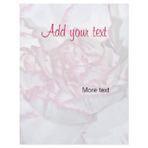 Carnation Background Flyer by cherylarogers Carnation Background Flyer
