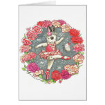 Carnation blank card