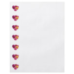 Carnation Heart Mixed Colors Flyer Design