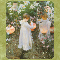 Carnation, Lily, Lily, Rose by John Singer Sargent Mouse Pad