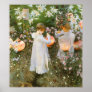 Carnation, Lily, Lily, Rose by John Singer Sargent Poster