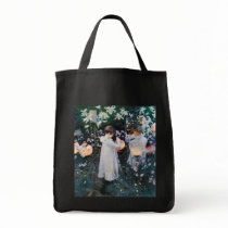Carnation, Lily, Lily, Rose - John Singer Sargent Tote Bags