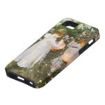 Carnation, Lily, Lily, Rose, Sargent Victorian Art iPhone 5 Cases