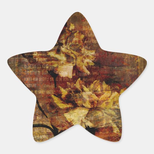 Carnation Rhapsody Star Sticker