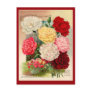 Carnations Vintage Seed Packet Art on Cards Postcard