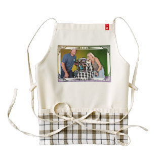 Carnaval 2015 - Tux y home run - Frenchi de Delantal Zazzle HEART