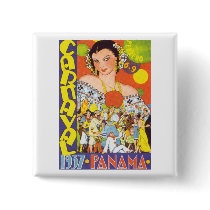 Carnaval in Panama Pins