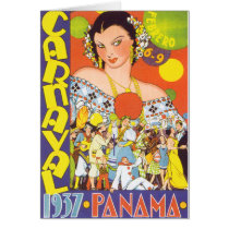 Carnaval in Panama Greeting Card