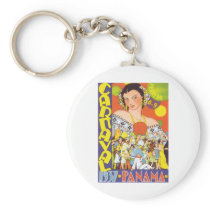 Carnaval in Panama Key Chains