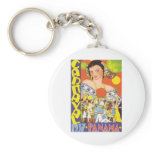 Carnaval in Panama Key Chains