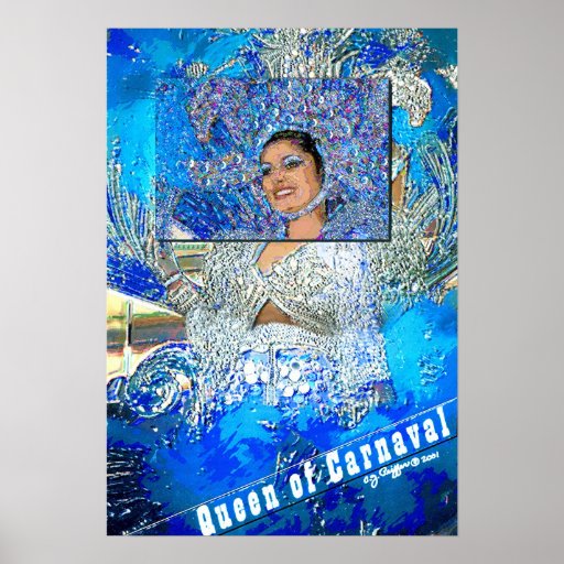 "Carnaval Queen" print