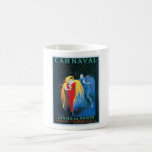 Carnaval Vinho Do Porto Vintage Wine Ad Art Coffee Mugs