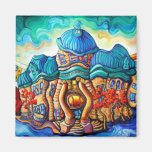 Carnegie Centre, Downtown East Side Vancouver Refrigerator Magnet