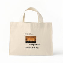 Carnegie Hall Canvas Bag by vivalamusica Carnegie Hall Canvas Bag