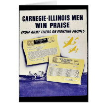 Carnegie - Illinois Men Win Praise Card