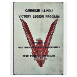 Carnegie-Illinois Victory Legion Program Flyers