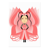 Carnelian Butterfly Princess Business Card