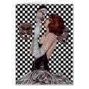 Carnevale Lovers Blank Card by Jaenne Carnevale Lovers Blank Card