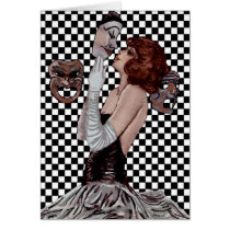 Carnevale Lovers Blank Card