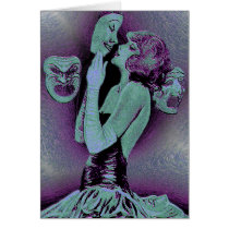 Carnevale Lovers Blank Card