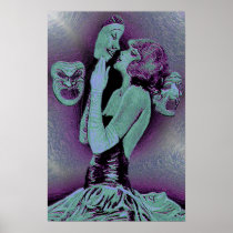 Carnevale Lovers Print