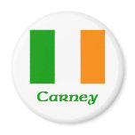Carney Irish Flag magnets