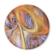 Carnival Abstract Magnet