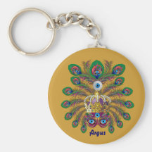 Carnival Argos-Argus Eyes Important view notes Key Chain