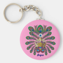 Carnival Argos-Argus Eyes Important view notes Key Chain